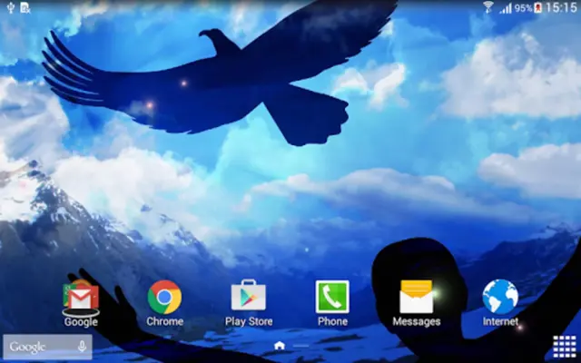 Birds Live Wallpaper android App screenshot 2